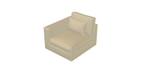 6z_1-seater with armest