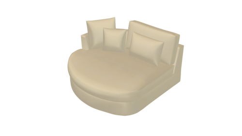 Jz_Round Chaise Lounge II